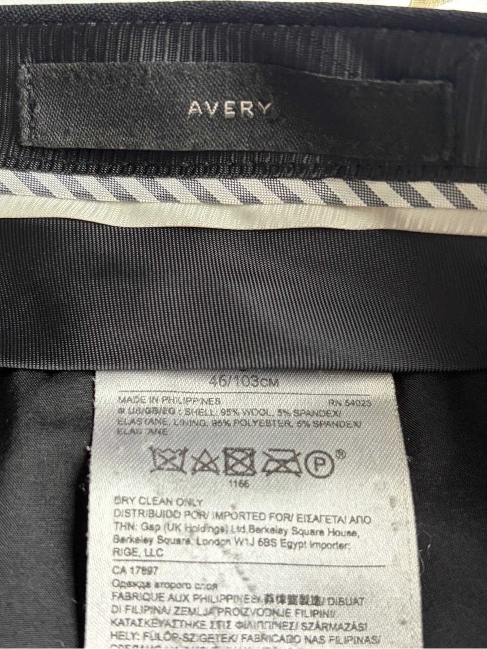 Banana Republic Women’s Black Ankle
Avery Cut Straight Pants Size 8 - Picture 16 of 16